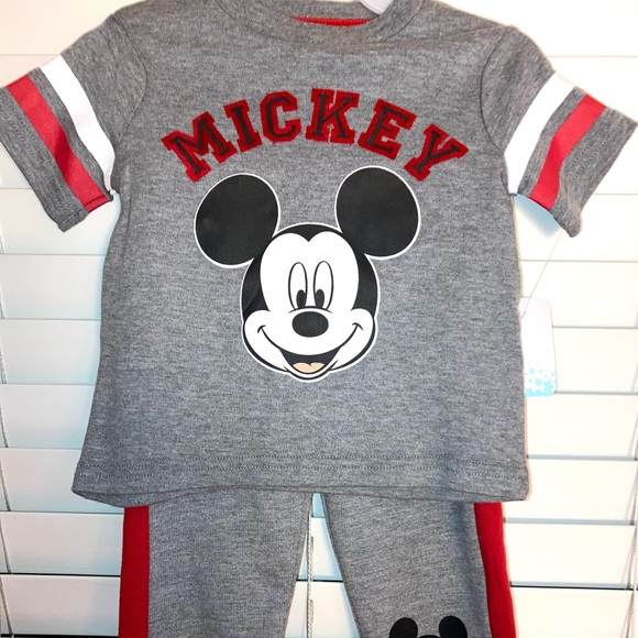 Disney Other - Disney Baby 2-pc Mickey Mouse Outfit
